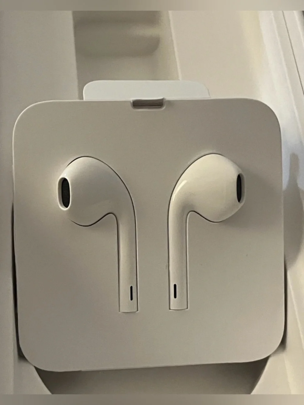 Authentic Apple earbuds with Lightning connector- wired design ~New~